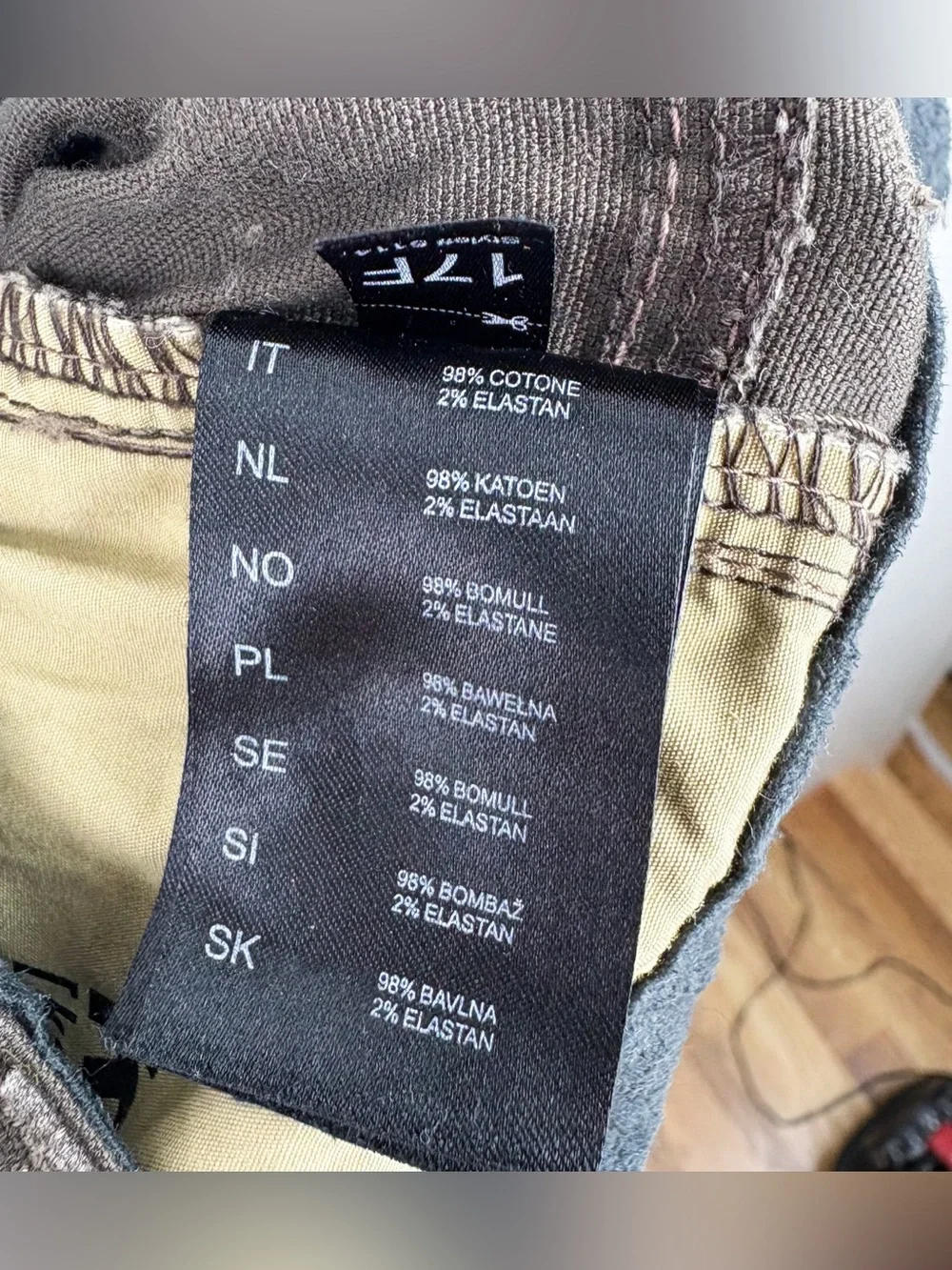 Kuhl Kanvus Jean Pant Brown Hiking Patina Dye Cotton Breathable Outdoor Mens 34